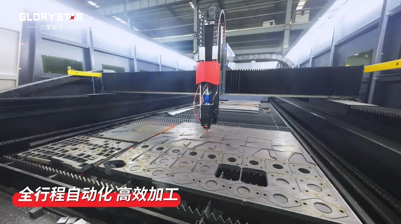 力星6025激光切割機助力高效生產，金屬板材批量穩定切割